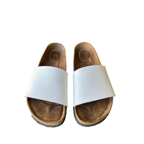 Betula Women’s Size 10.5 EU 41 White Birko-Flor Sandals - Picture 4 of 10